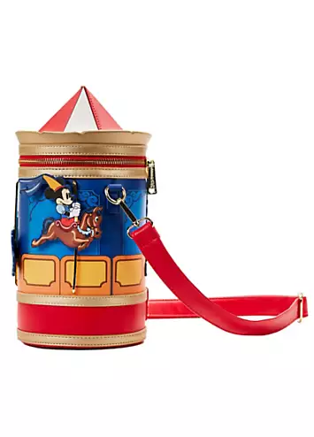 Loungefly Disney Brave Little Tailor Mickey & Minnie Carousel Crossbody Bag | Grattan