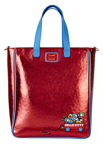 Loungefly Hello Kitty 50th Anniversary Classic Metallic Tote With Coin Bag | Grattan