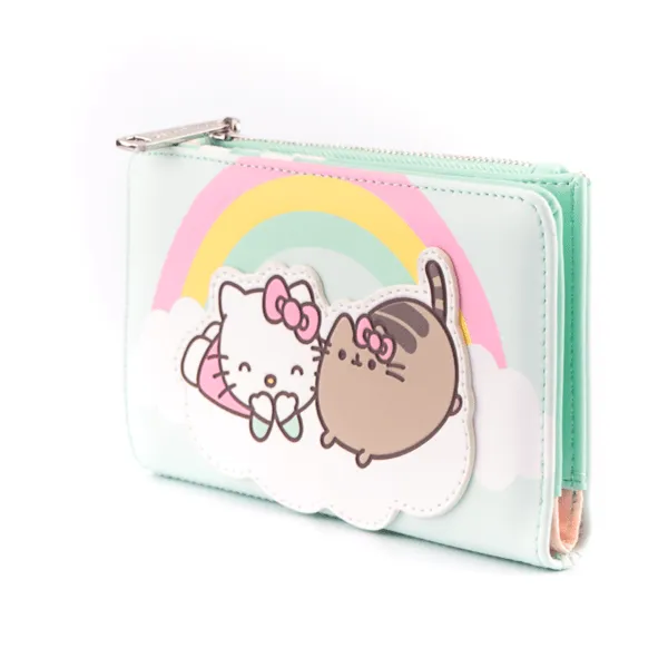 Loungefly Pusheen x Hello Kitty Rainbow Scene Purse