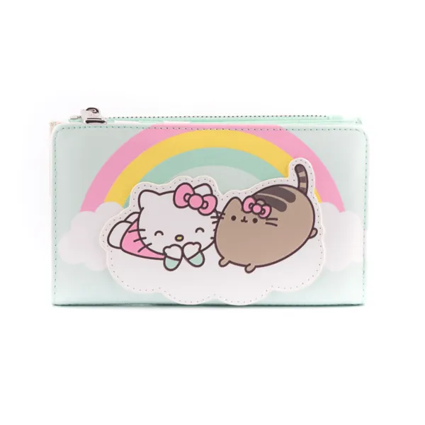 Loungefly Pusheen x Hello Kitty Rainbow Scene Purse