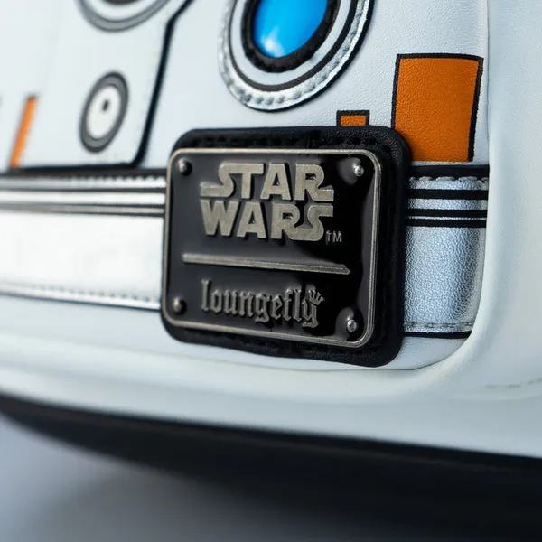 Loungefly x Star Wars R2-D2 and BB-8 Droids Light Up Mini Backpack