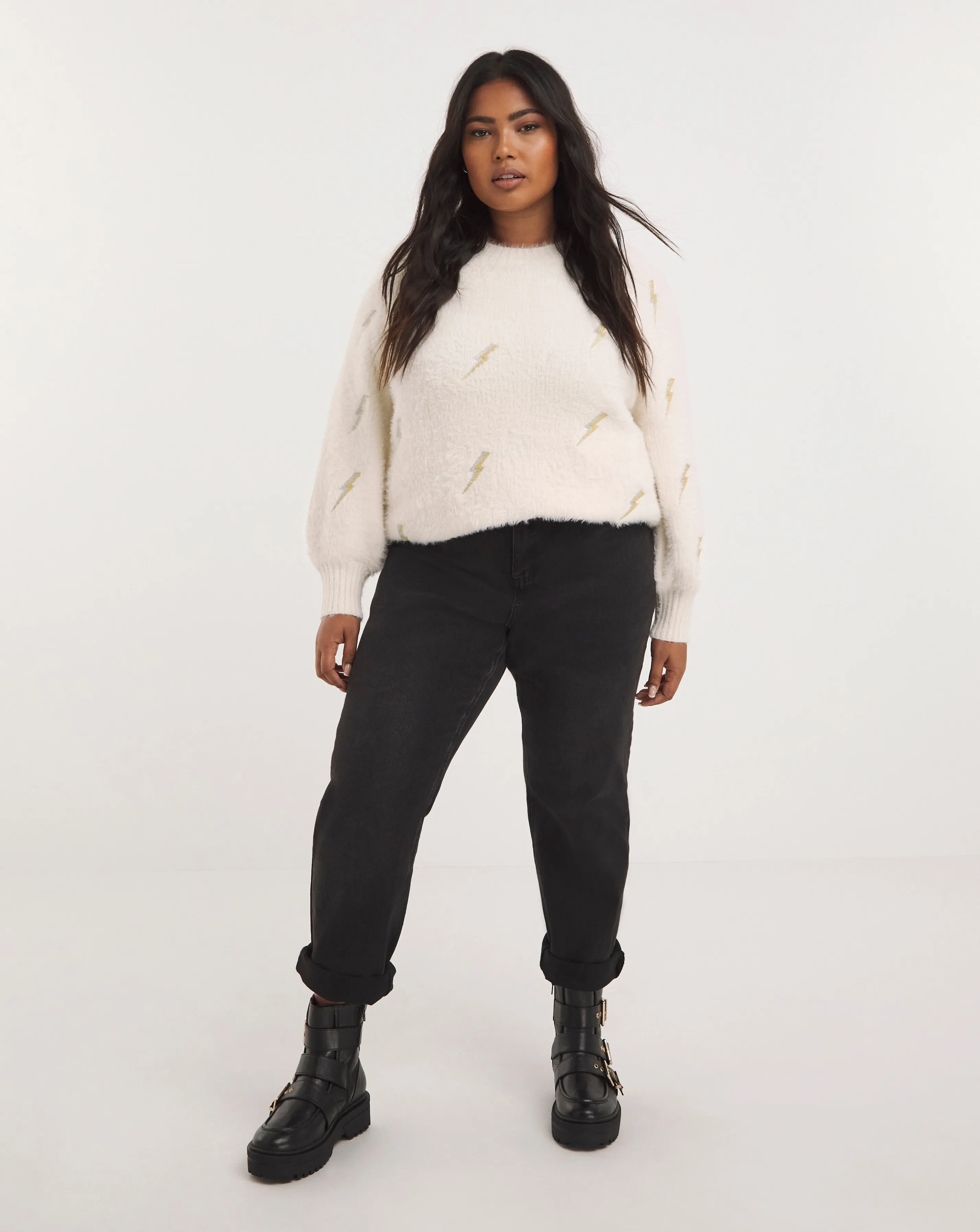 Lovedrobe Embroidered Jumper | Simply Be