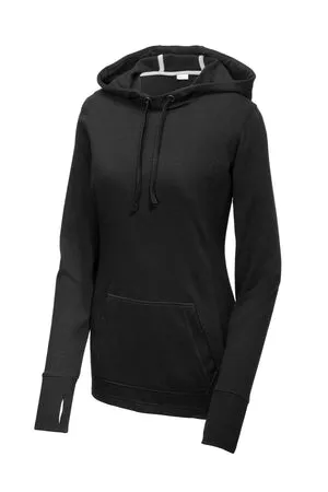 LST296 Sport-Tek ® Women's PosiCharge ® Tri-Blend Wicking Fleece Hooded Pullover.