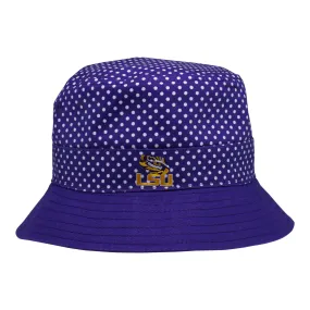 LSU Pin Dot Bucket Hat