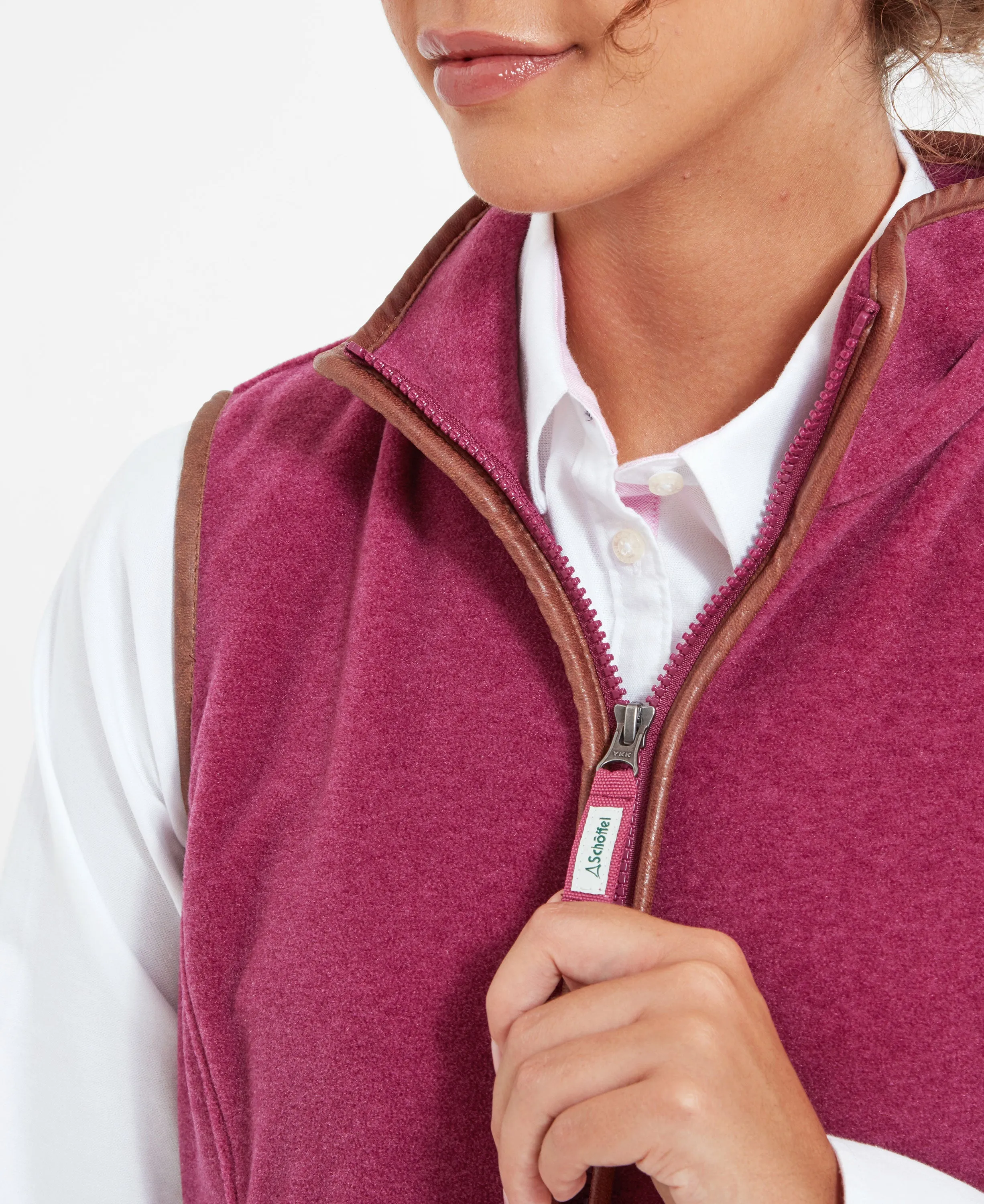 Lyndon Fleece Gilet                             Mulberry