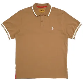 M365 Makobi Essential Polo Shirt - Mocha