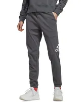Macy's adidas Men's Essentials Single Jersey Tapered Badge of Sport Joggers