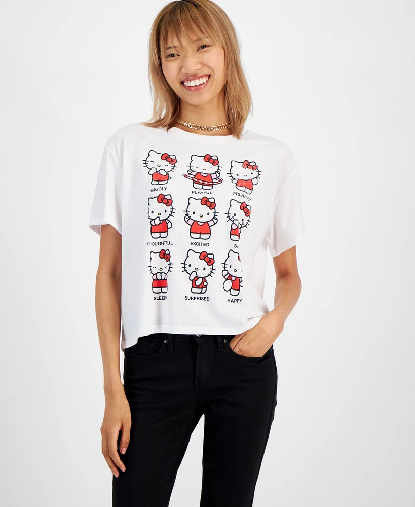 Macy's Grayson Threads, The Label Juniors' Hello Kitty Moods Graphic T-Shirt