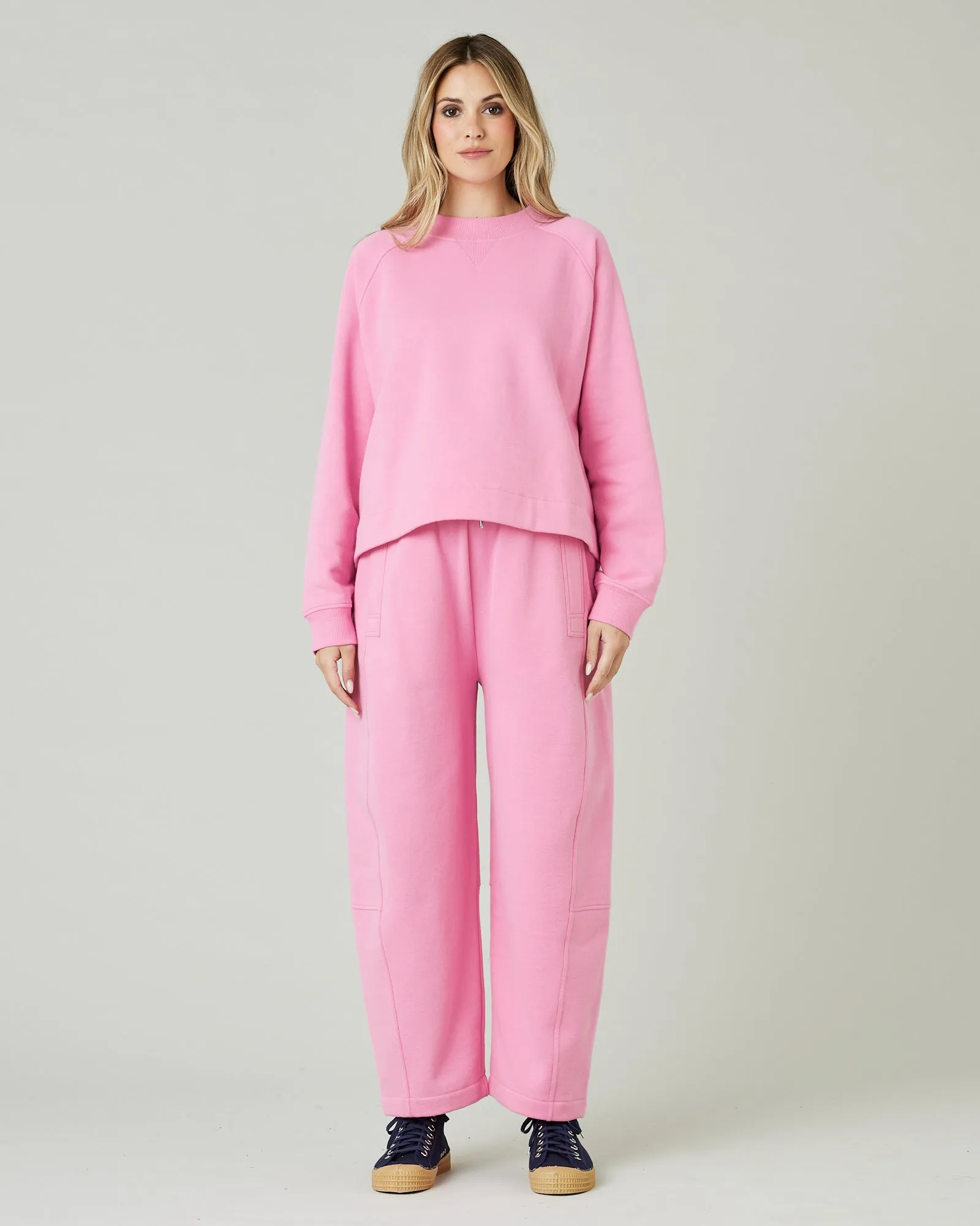 Madi Sweet Pea Organic Cotton Jersey Trousers