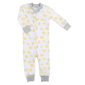 Magnolia Baby Zipped PJ Romper - Hatchlings