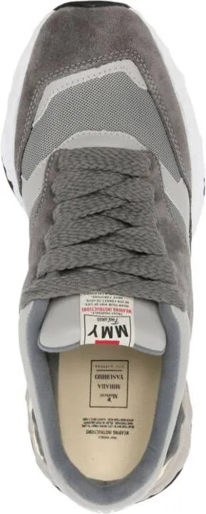 Maison MIHARA YASUHIRO George low-top suede sneakers Grey