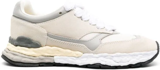 Maison MIHARA YASUHIRO lace-up low-top sneakers White