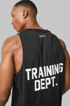 Man Active Training Dept Performance Vest | boohooMAN UK