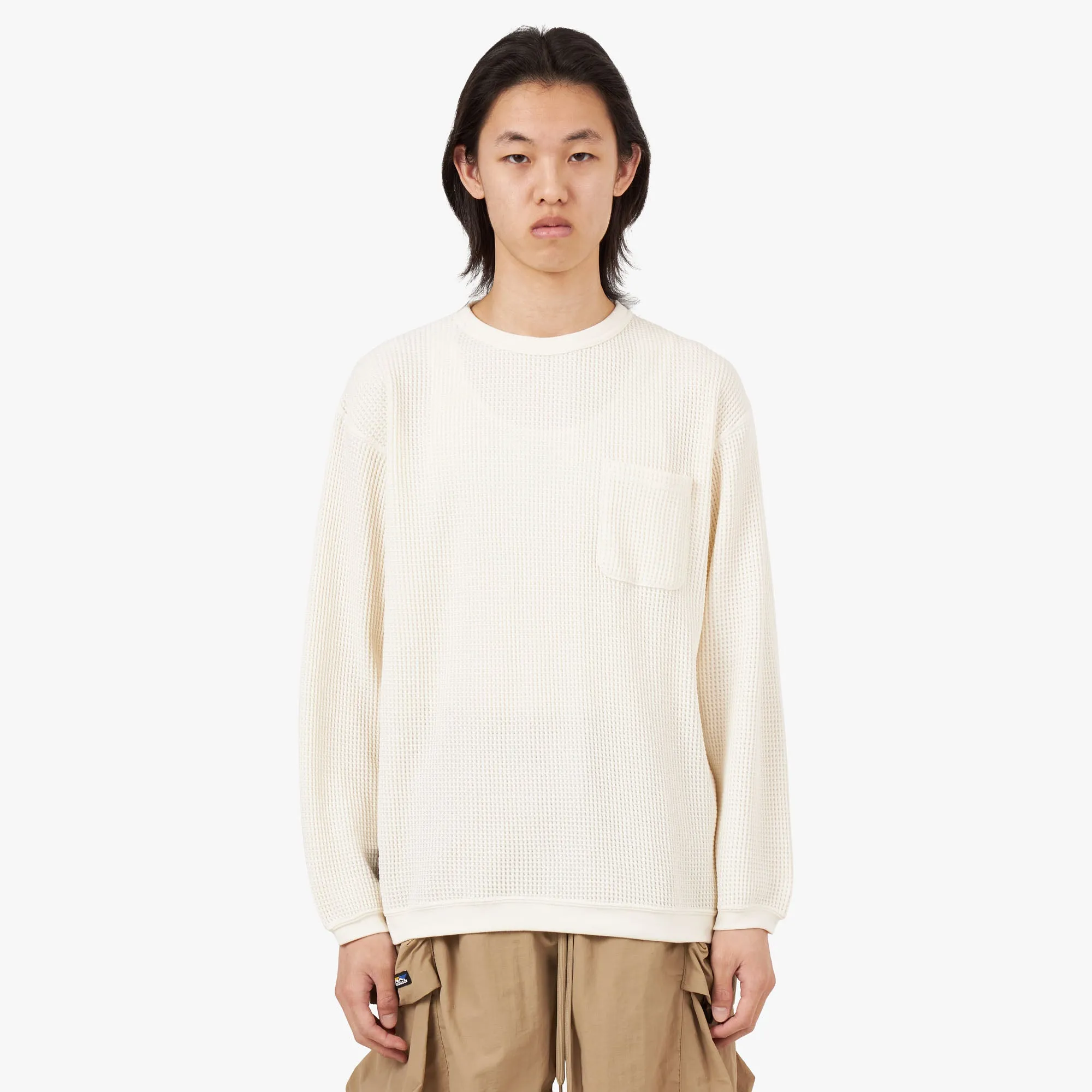 Manastash Heavy Snug Thermal Long Sleeve / White