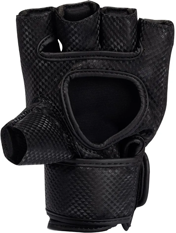 Manton MMA Gloves (With Thumb) - Black/White - L/XL Gorilla Wear
