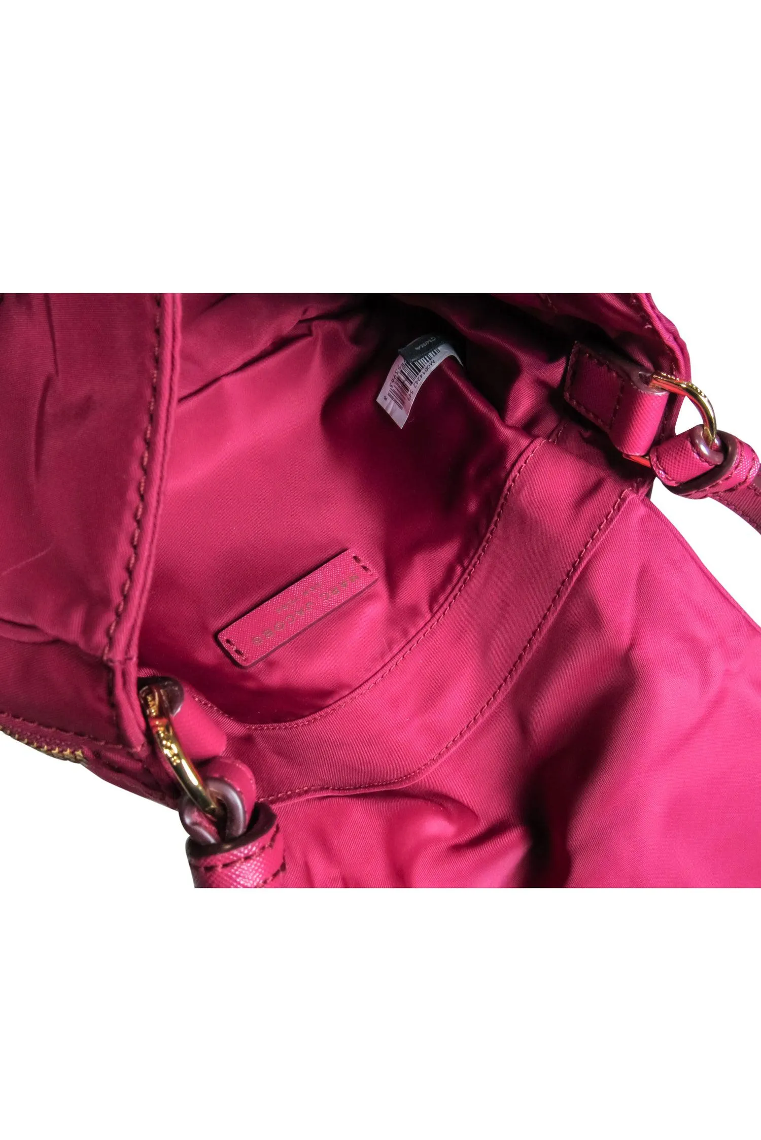 Marc Jacobs - Magenta Pink Nylon Crossbody Bag