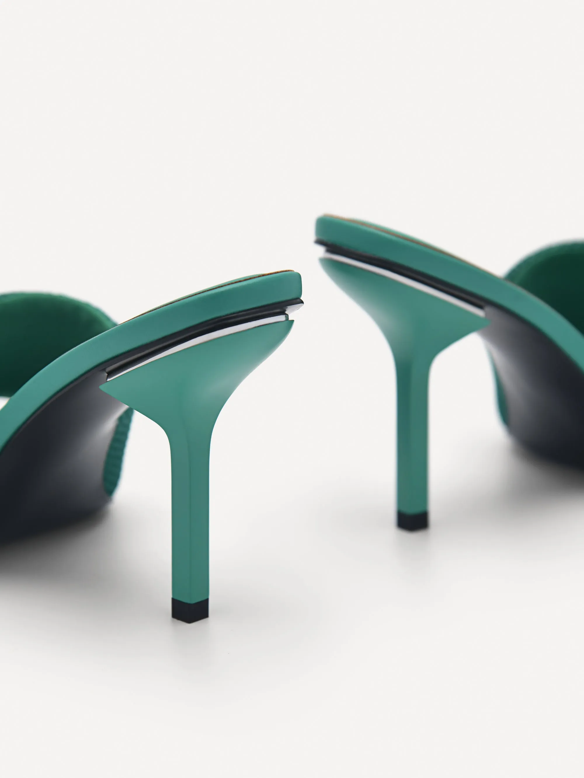 Maria Fabric Heel Sandals