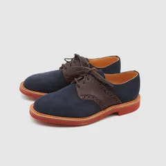 Mark McNairy Two Tone Suede Saddle Shoes