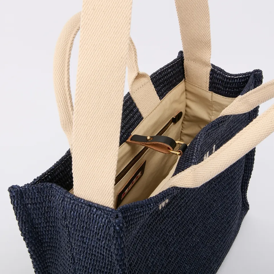 Marni Small Basket Woven Tote Bag | Coggles