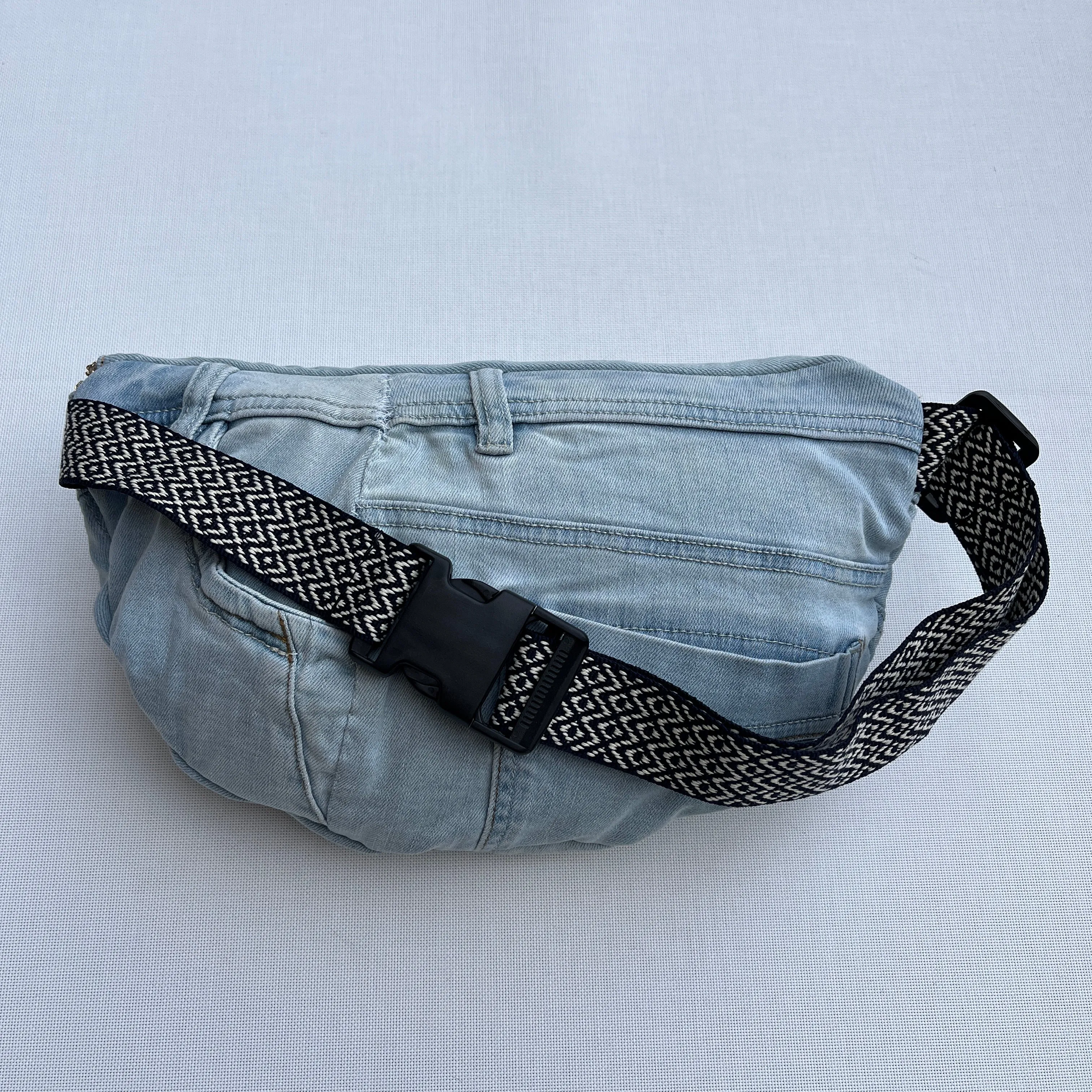 Maxi Retro Chic  Jeans Recycled  · Edición Limitada · Pieza nica Núm. 12722