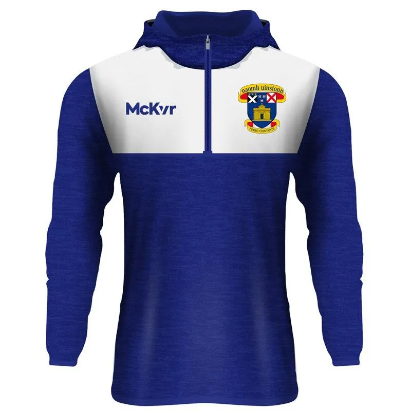 Mc Keever St Vincents GAA 1/4 Zip Hoodie - Mens - Royal/White