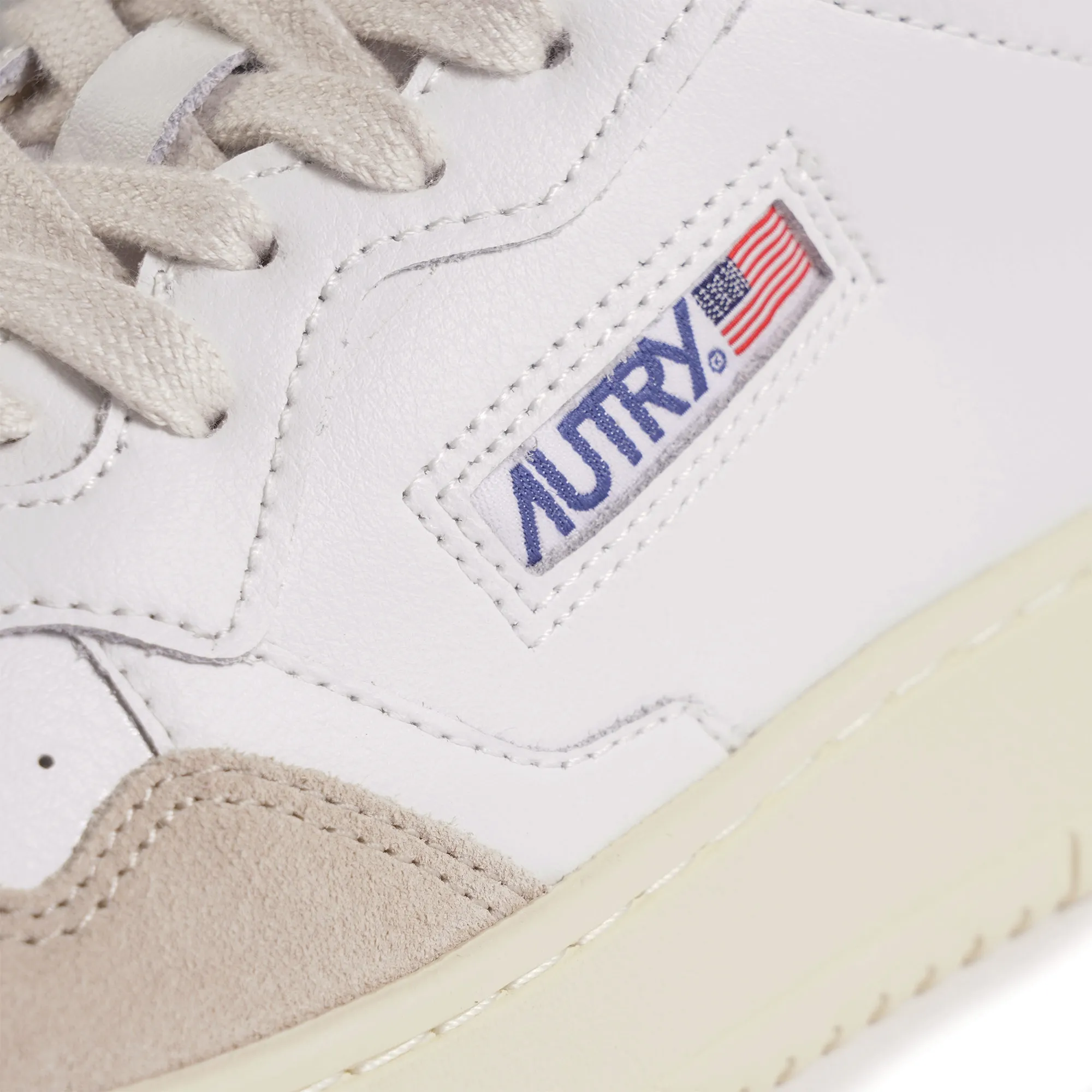 Medalist Low Suede Sneakers - White