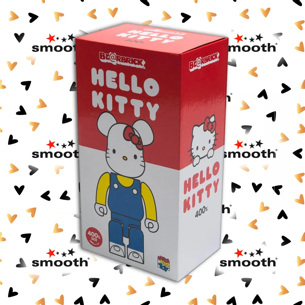 Medicom Toy Hello Kitty Blue Overall Bearbrick 400%