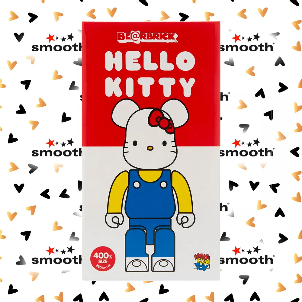 Medicom Toy Hello Kitty Blue Overall Bearbrick 400%