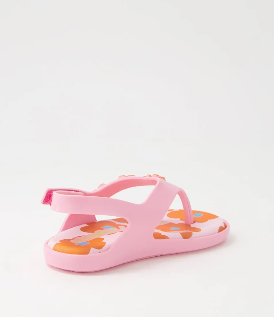 MELISSA Melissa Sunny Fabula Tot Pink Pvc Sandals