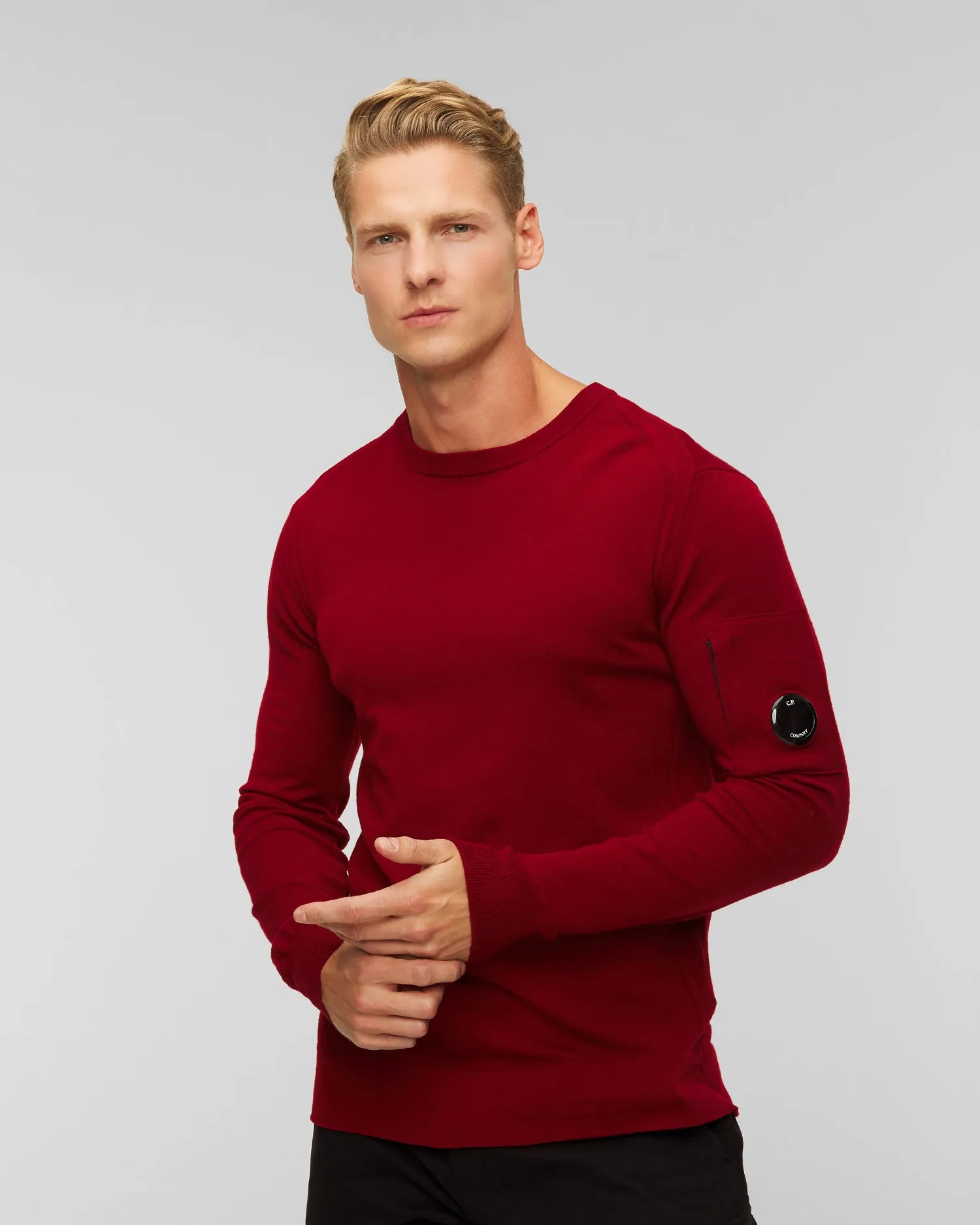 Men's woolen turtleneck C.P. Company 15cmkn072a005528a-560