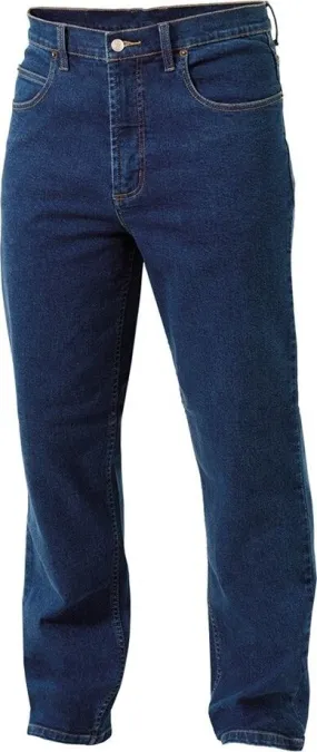 Men's Denim Work Jeans – Indigo Denim – Stonewash – 77R – K03020 – King Gee
