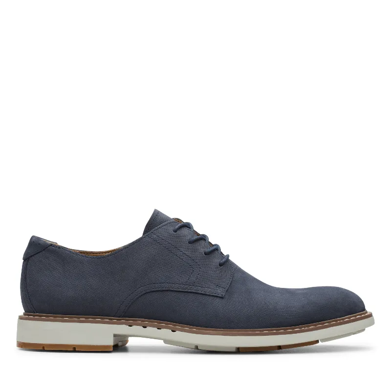 Men’s Clarks Un Elott Lace – Navy