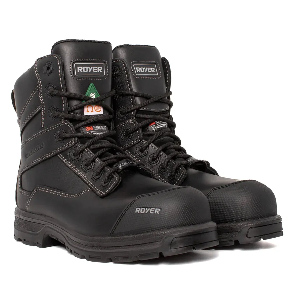 Men's | Royer | 5707AG | Arctic Grip Work Boot | Black
