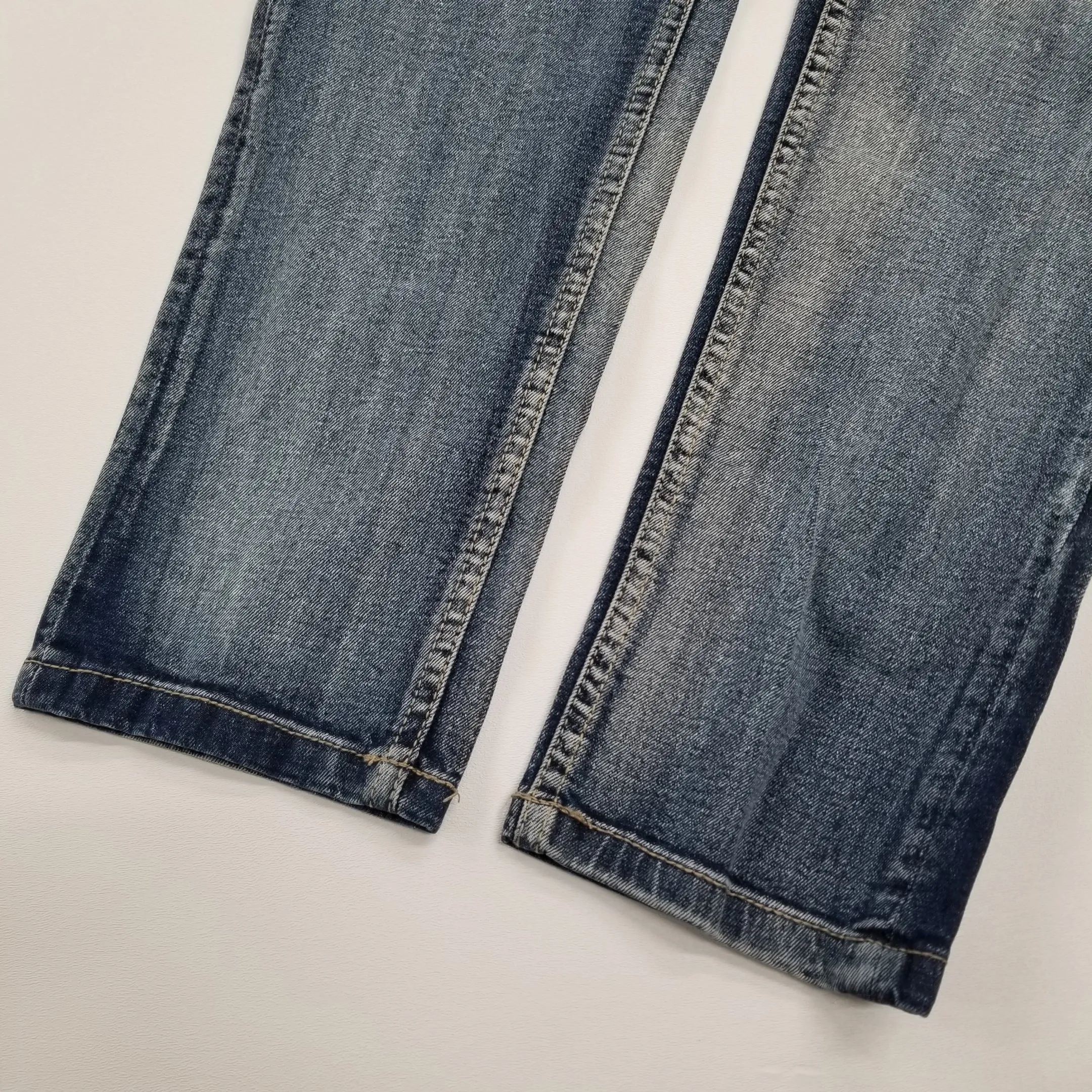 Men's Copper Rivet Jeans With Rips
