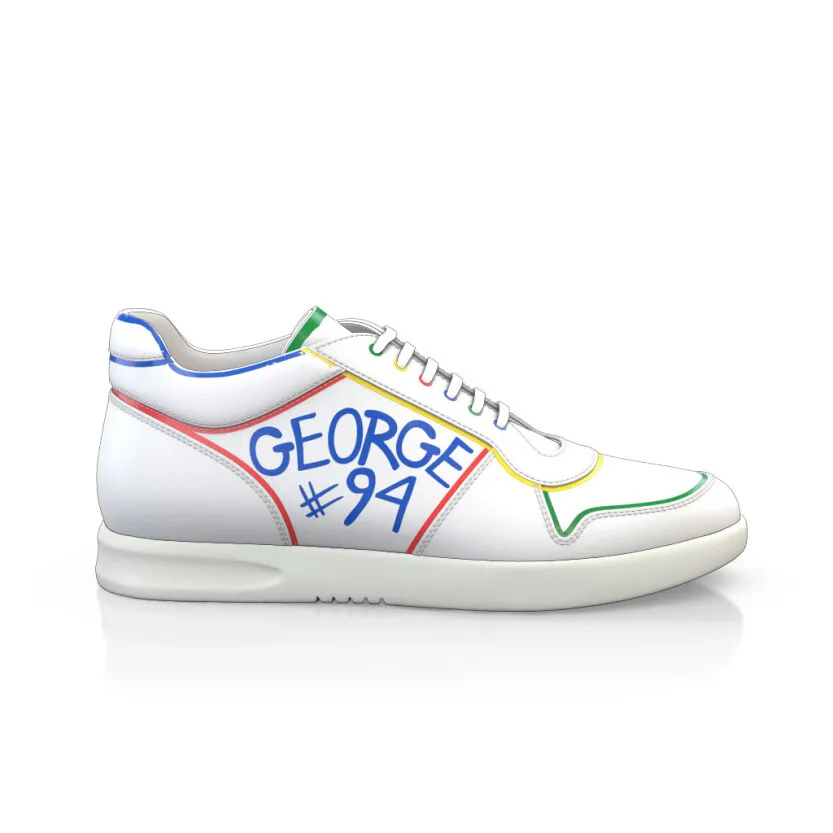 Men's Custom Hand-Painted Sneakers 43074