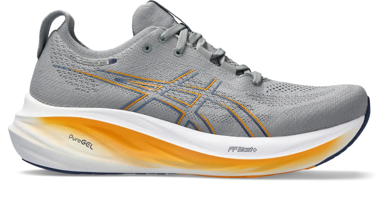 Men’s Gel-Nimbus 26 (020 - Sheet Rock/Thunder Blue)