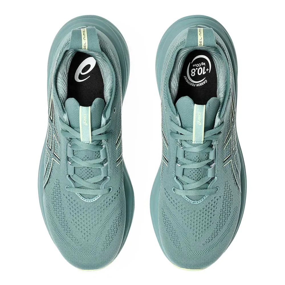 Men's Gel-Nimbus 26 Running Shoe - Celadon/Light Celadon - Regular (D)
