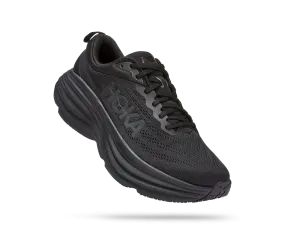 Men's Hoka Bondi 8 Color: Black / Black