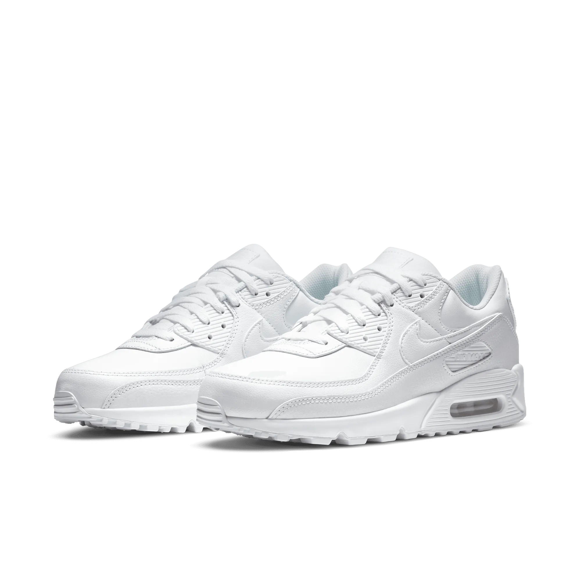 Men's Nike Air Max 90 LTR - White/White/White