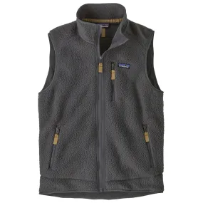 Men's Retro Pile Vest - Forge Grey