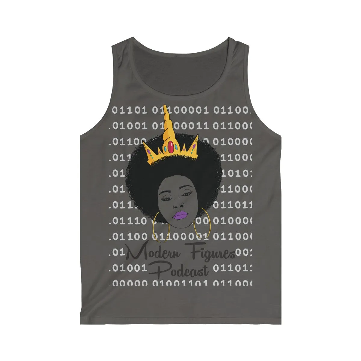 Men's Softstyle Tank Top (binary)
