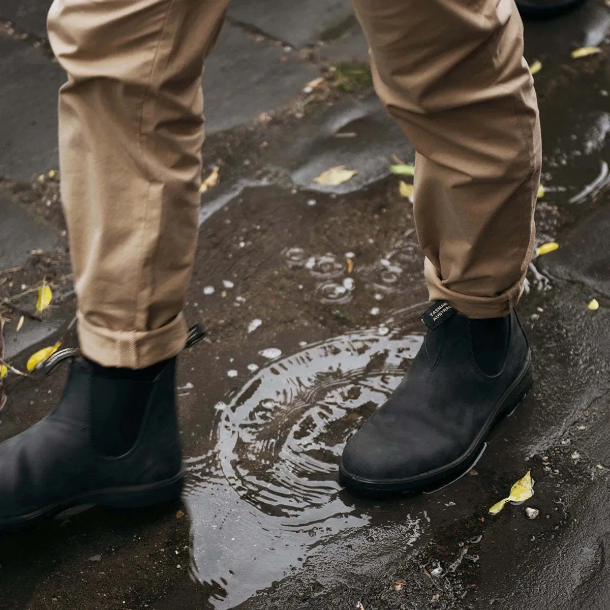 Men's Style 587 Chelsea Boot - Rustic Black