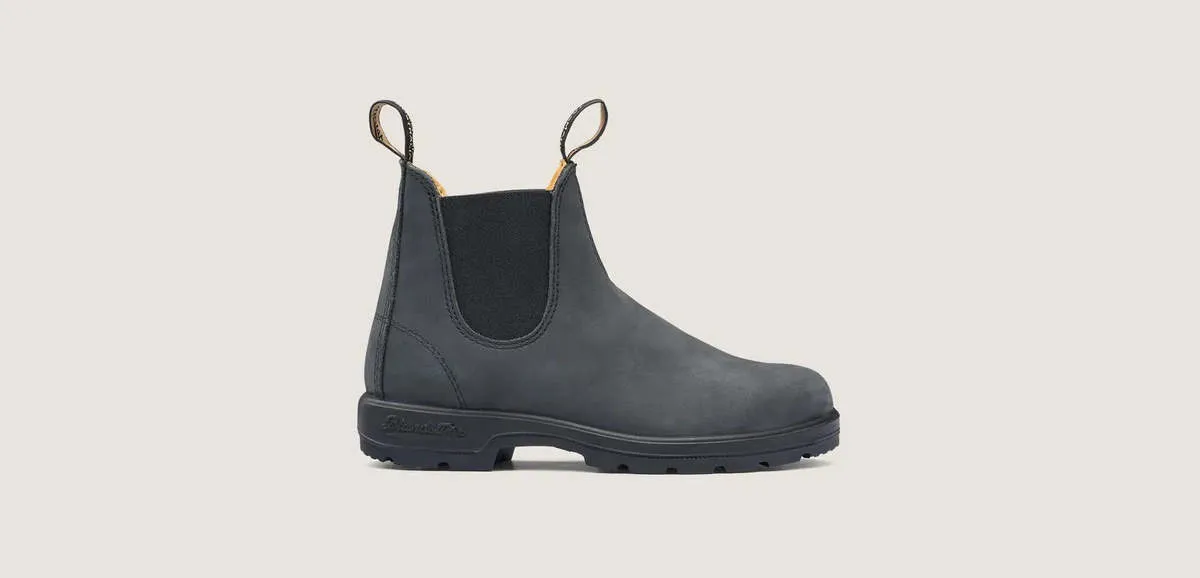 Men's Style 587 Chelsea Boot - Rustic Black