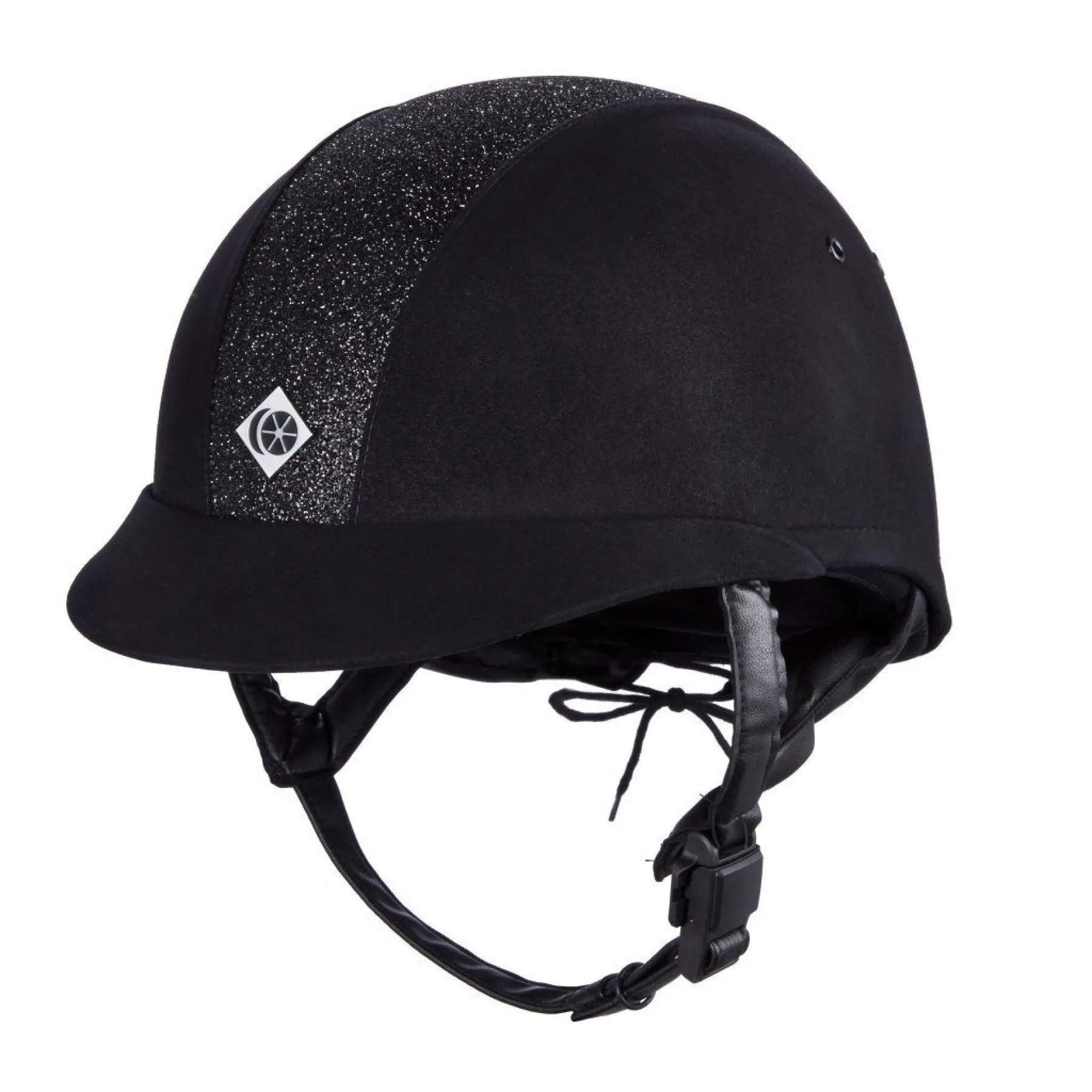 Micro-suede riding helmet Charles Owen Elumen8
