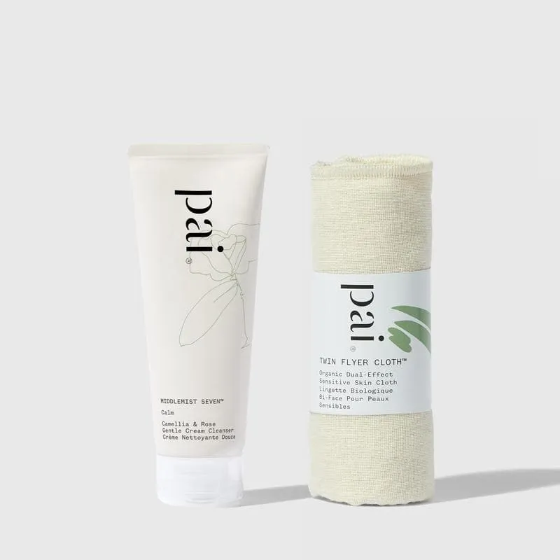 Middlemist Seven Cream Cleanser + Dual Flyer Cloth