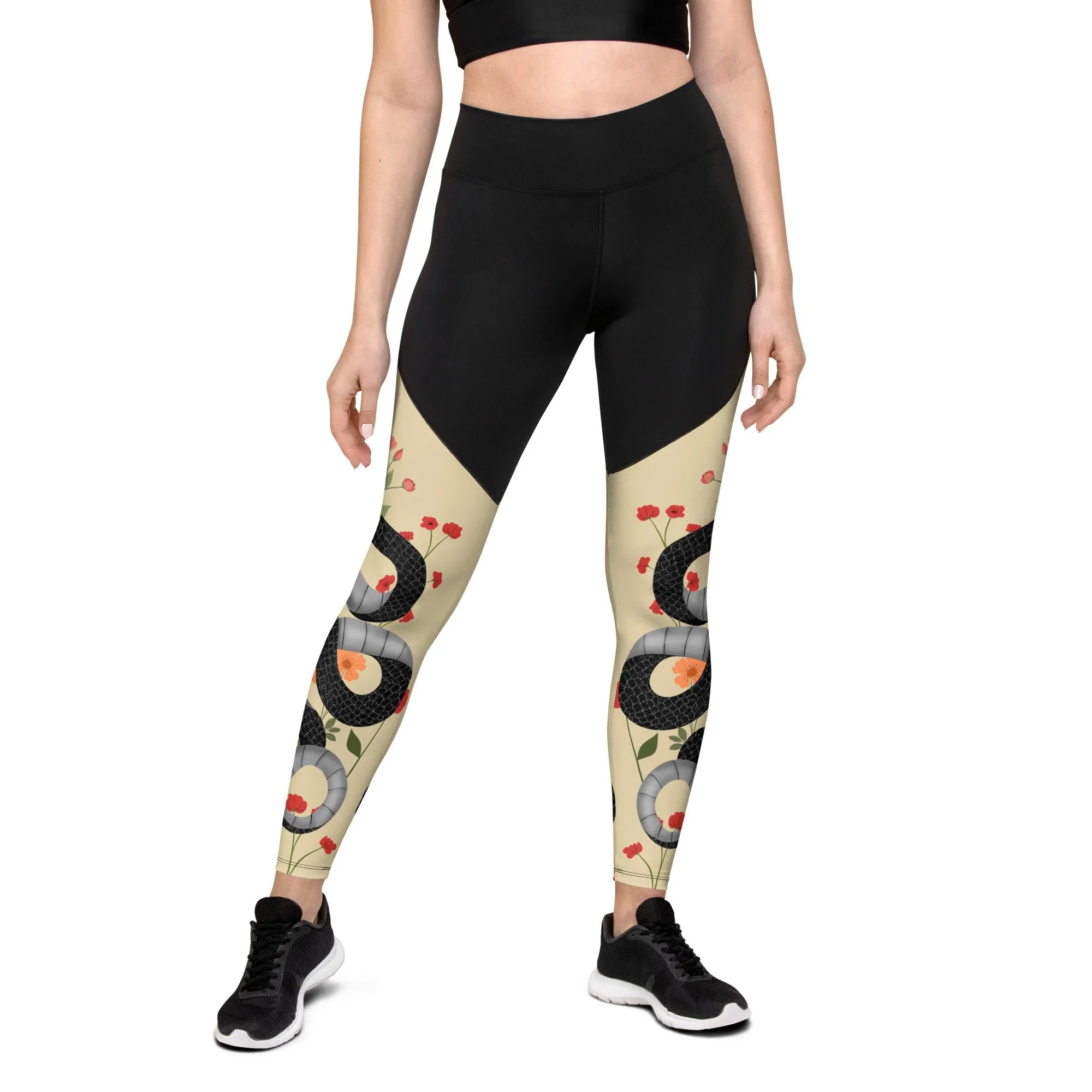 Midnight Serpent Compression Leggings