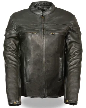Milwaukee Leather Women's Sporty Scooter Crossover Leather Jacket
