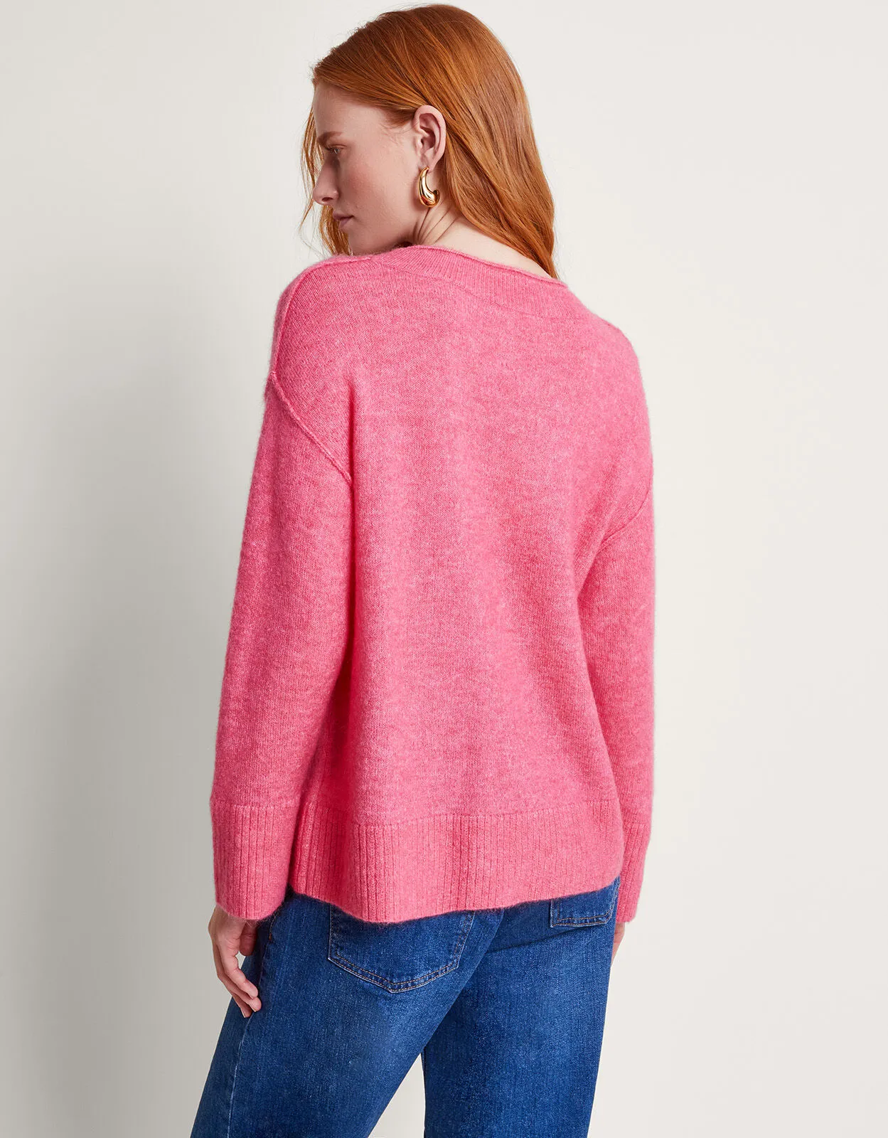 Mimi Mohair Jumper Pink