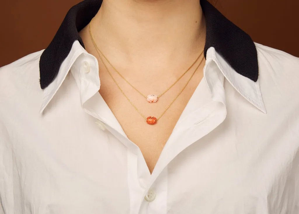 MINI CANGREJO RED NECKLACE