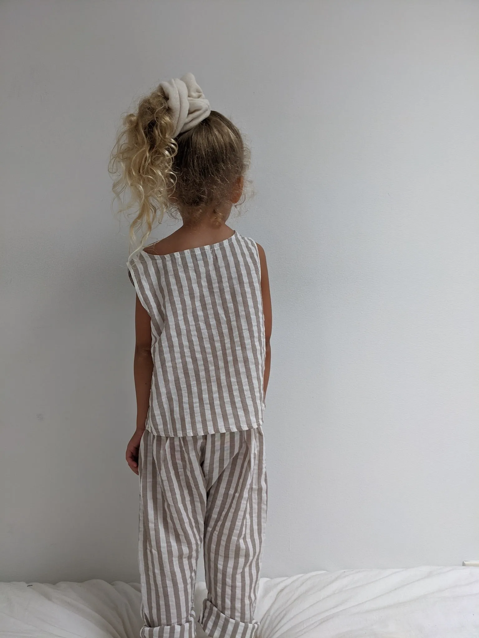 Mini Marni Striped Gauze Tank